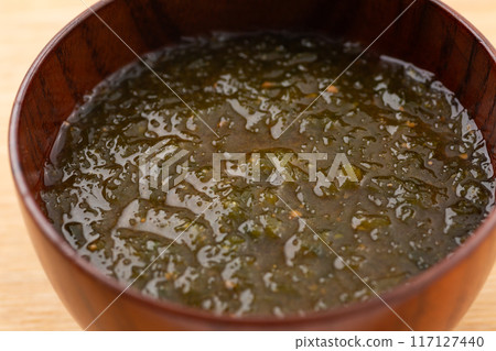 Aosano miso soup 117127440