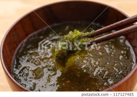 Aosano miso soup Aosano miso soup 117127485