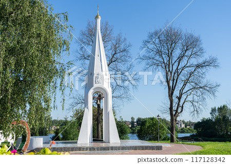 Chapel of the Kazan Icon of the Mother of God on the embankment of the Kotorosl River. Chapel was erected in honor of the 1000th anniversary of Yaroslavl 117128342