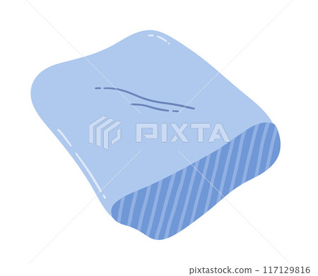 Vector illustration of orthopedic pillow Vector illustration of orthopedic pillow 117129816