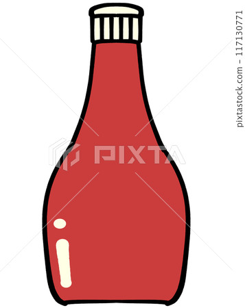 番茄醬插畫素材 番茄醬插畫素材 117130771