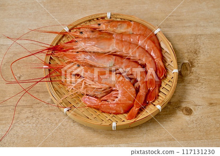 海鮮食材,紅蝦,紅蝦,紅蝦,新鮮食材,生,生,漏杓。 海鮮食材,紅蝦,紅蝦,紅蝦,新鮮食材,生,生,漏杓。 117131230