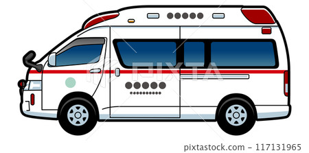 Ambulance illustration 117131965