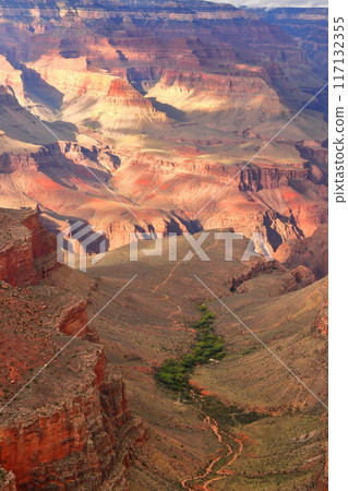 美國亞利桑那州大峽谷的壯麗景色 117132355