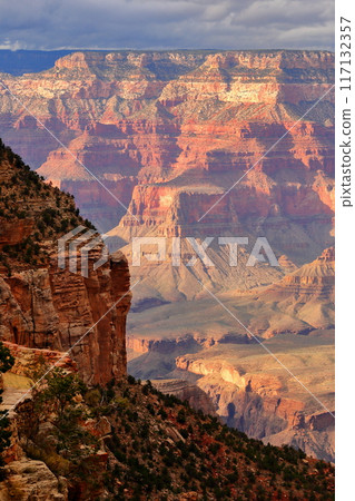 美國亞利桑那州大峽谷的壯麗景色 117132357