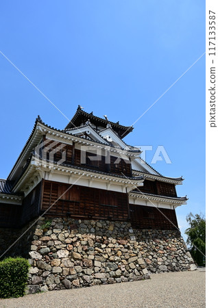 Reconstruction of the exterior of Fukuchiyama Castle (Kyoto Prefecture) 117133587
