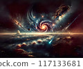 Earth and Galaxy 117133681