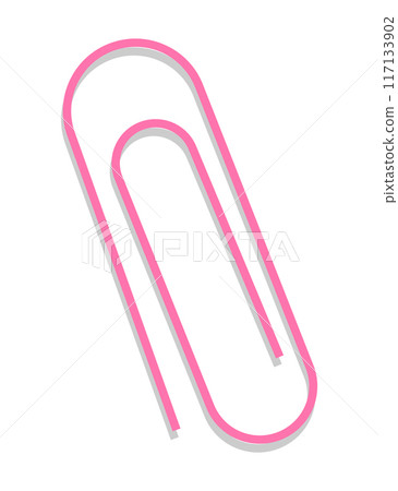 Paper notes stickers. paper clip as element for pin memo messages on paper sheets and office notice or information board 117133902