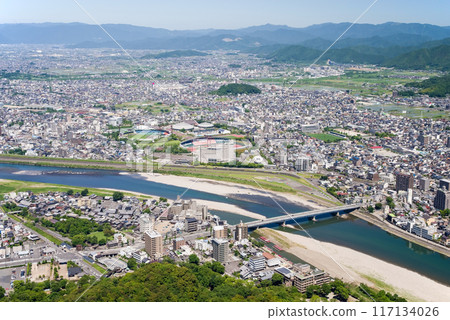 「岐阜城」 從天守閣展望台眺望絕美全景 「岐阜城」 從天守閣展望台眺望絕美全景 117134026
