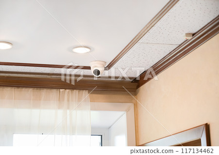 CCTV camera recording safety in our property. CCTV camera recording safety in our property. 117134462
