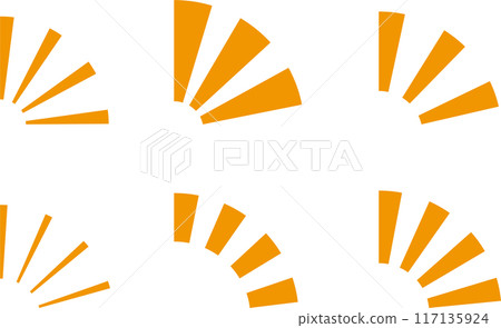 強調注意通知漫畫標記圖標集 117135924