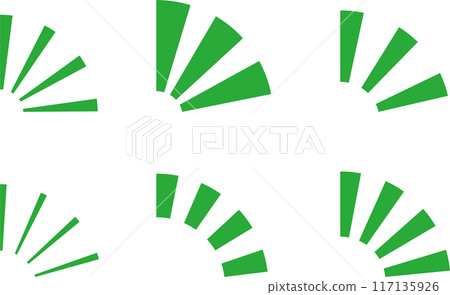 強調注意通知漫畫標記圖標集 117135926