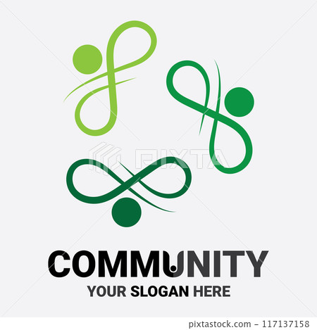 Community, network and social icon 117137158