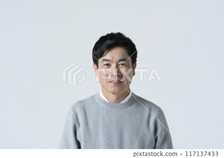 50多歲男子的肖像 117137433