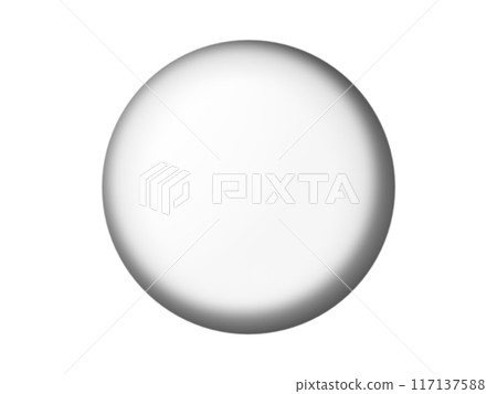 3D illustration of a hole in a metal plate 3D illustration of a hole in a metal plate 117137588