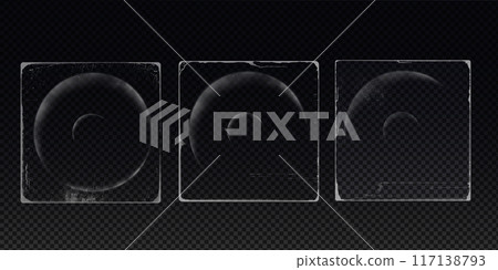 Set of old paper overlay covers for vinyl records. Set of old paper overlay covers for vinyl records. 117138793