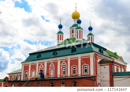 Sanaksar monastery of the Nativity of the Mother of God in Temnikov, Republic Mordovia, Russia Sanaksar monastery of the Nativity of the Mother of God in Temnikov, Republic Mordovia, Russia 117141647
