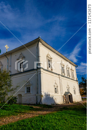 Nikitsky Monastery in Pereslavl-Zalessky, Russia. Golden ring of Russia 117141673
