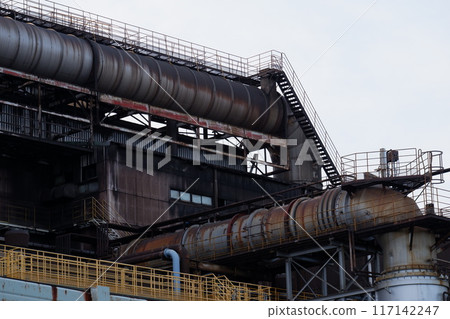 Huge factory plant Huge factory plant 117142247