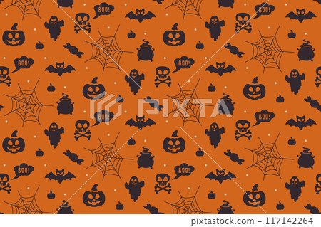 Halloween Seamless vector pattern Halloween Seamless vector pattern 117142264