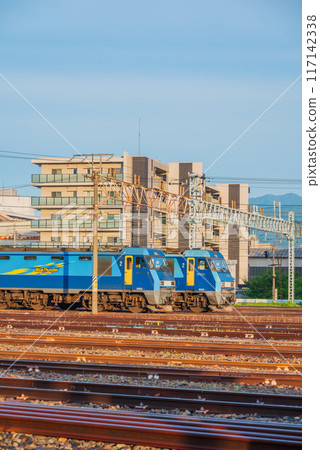 [JR貨運EH200電力機車] ECO POWER Blue Thunder [南松本站] 117142338