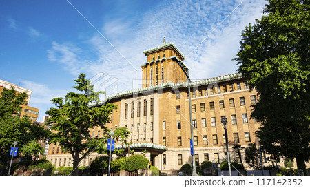 與藍天相映襯的西式建築(舊神奈川縣政府) 與藍天相映襯的西式建築(舊神奈川縣政府) 117142352