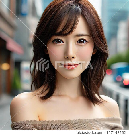 Beauty image of young women 117142562