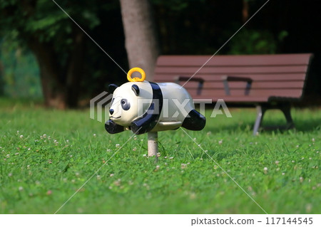 Panda stationary playground equipment Panda stationary playground equipment 117144545