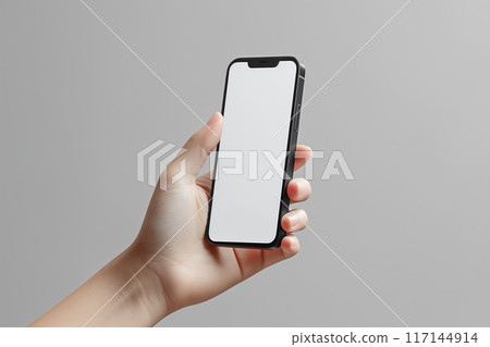 手與智能手機 117144914