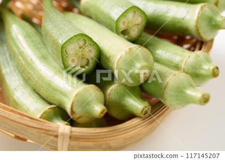 Okra image Okra image 117145207