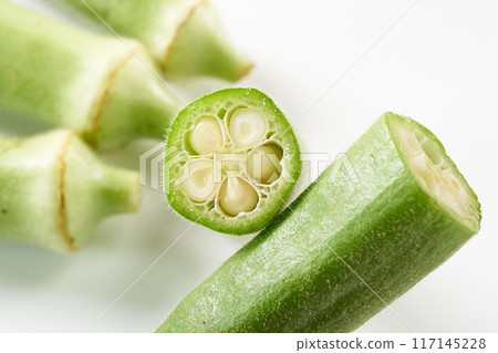 Okra image 117145228