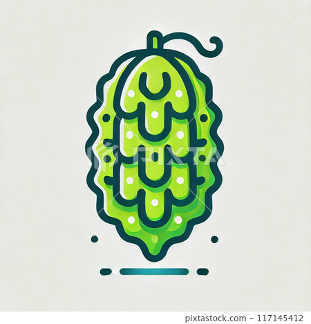 Bitter melon, bitter gourd, bitter gourd 117145412