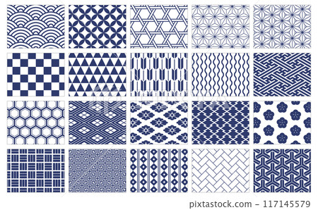 Japanese pattern pattern set Japanese pattern pattern set 117145579