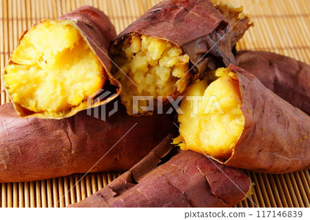 Roasted sweet potato Roasted sweet potato 117146839