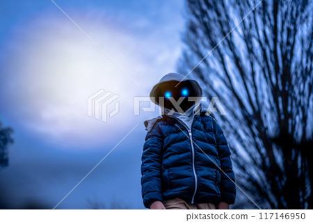 孩子穿外衣 117146950