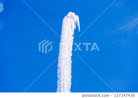 Blue sky image (blue impulse aerobatics) Blue sky image (blue impulse aerobatics) 117147439