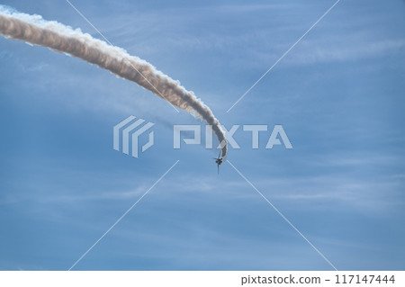 Blue sky image (blue impulse aerobatics) Blue sky image (blue impulse aerobatics) 117147444