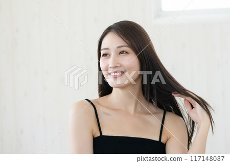 Straight hair ladies Straight hair ladies 117148087