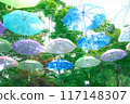 Landscape with Umbrella Sky 117148307