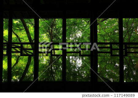 岩手縣清新的綠色風景 岩手縣清新的綠色風景 117149089