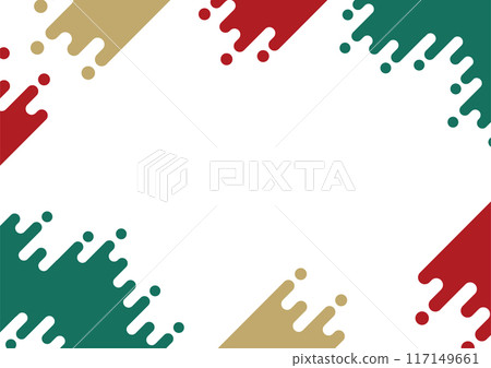 A simple and pop Christmas image frame A simple and pop Christmas image frame 117149661