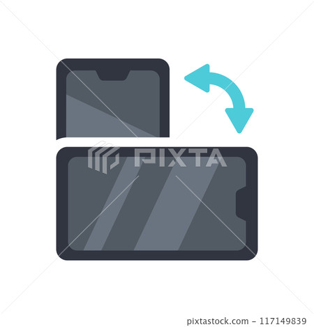 智慧型手機橫向方向 117149839