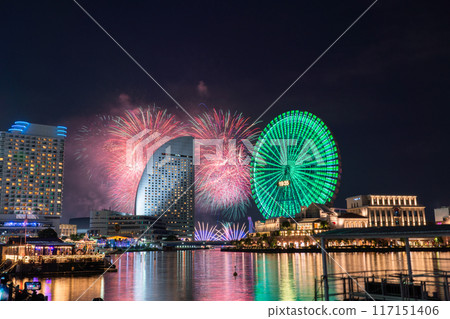 <Kanagawa Prefecture> Yokohama Night View Fireworks Festival and Minato Mirai Smart Festival 117151406