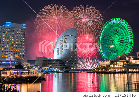 <Kanagawa Prefecture> Yokohama Night View Fireworks Festival and Minato Mirai Smart Festival <Kanagawa Prefecture> Yokohama Night View Fireworks Festival and Minato Mirai Smart Festival 117151410