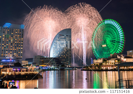 <Kanagawa Prefecture> Yokohama Night View Fireworks Festival and Minato Mirai Smart Festival <Kanagawa Prefecture> Yokohama Night View Fireworks Festival and Minato Mirai Smart Festival 117151416