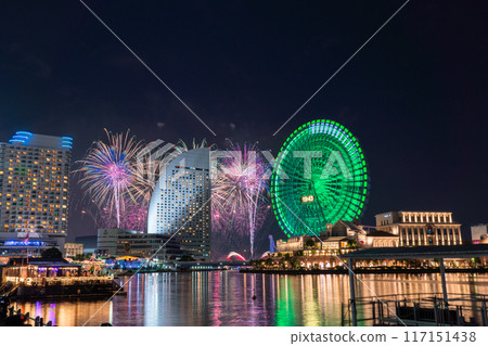 <Kanagawa Prefecture> Yokohama Night View Fireworks Festival and Minato Mirai Smart Festival <Kanagawa Prefecture> Yokohama Night View Fireworks Festival and Minato Mirai Smart Festival 117151438
