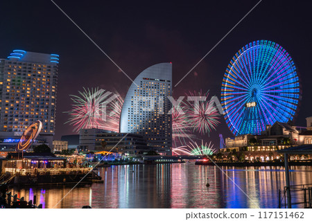 <Kanagawa Prefecture> Yokohama Night View Fireworks Festival and Minato Mirai Smart Festival <Kanagawa Prefecture> Yokohama Night View Fireworks Festival and Minato Mirai Smart Festival 117151462