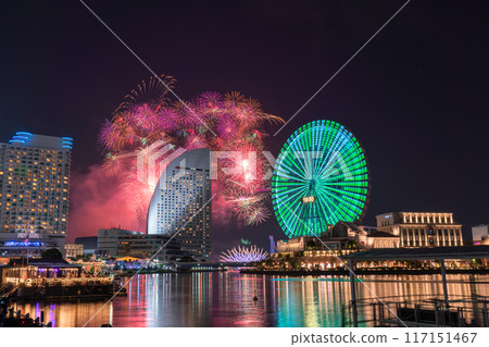 <Kanagawa Prefecture> Yokohama Night View Fireworks Festival and Minato Mirai Smart Festival 117151467