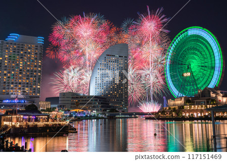 <Kanagawa Prefecture> Yokohama Night View Fireworks Festival and Minato Mirai Smart Festival <Kanagawa Prefecture> Yokohama Night View Fireworks Festival and Minato Mirai Smart Festival 117151469