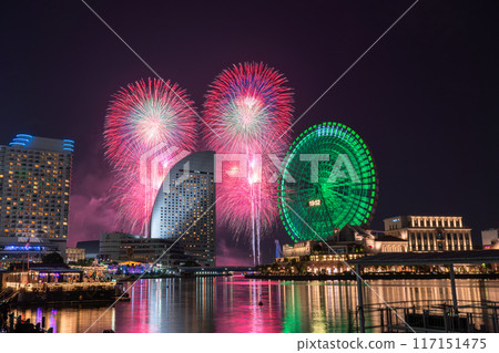 <Kanagawa Prefecture> Yokohama Night View Fireworks Festival and Minato Mirai Smart Festival <Kanagawa Prefecture> Yokohama Night View Fireworks Festival and Minato Mirai Smart Festival 117151475